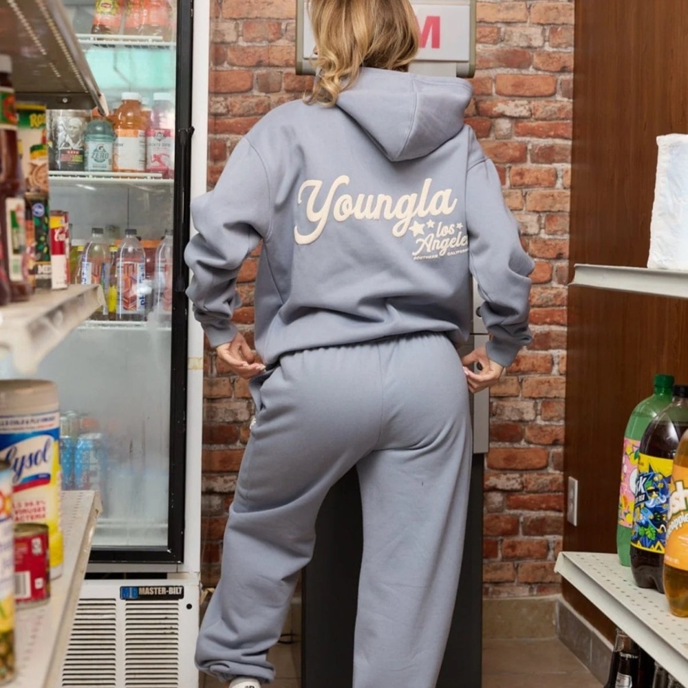 youngla soft serve hoodie and joggers set